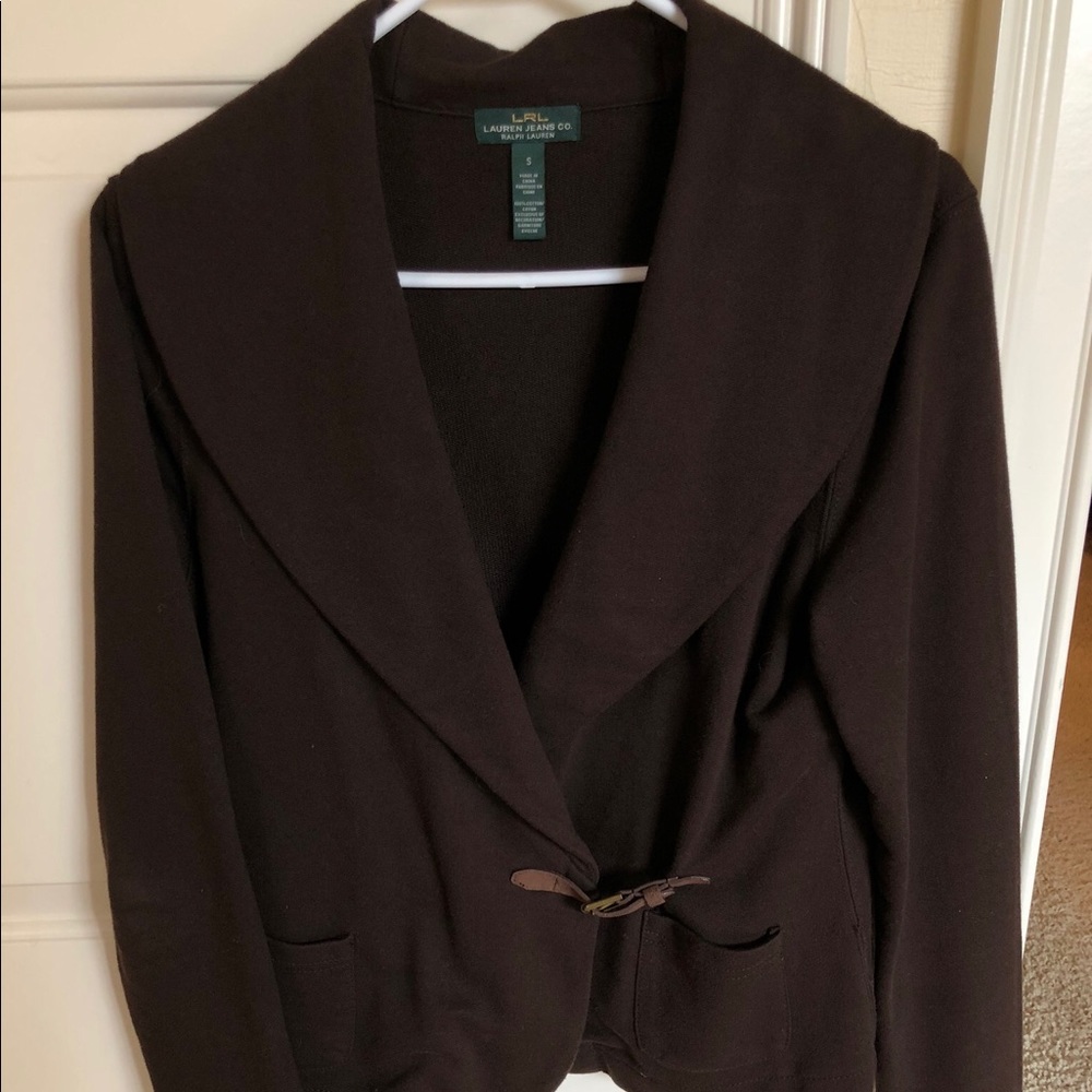 Ralph Lauren Cardigan with Leather buckle